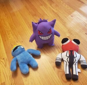 GENGAR ONLY - Purple Plush Toy